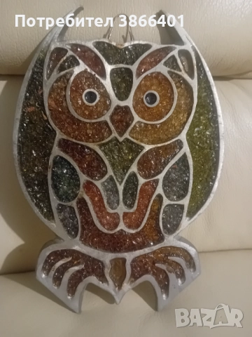 Фигура за стена бухал 