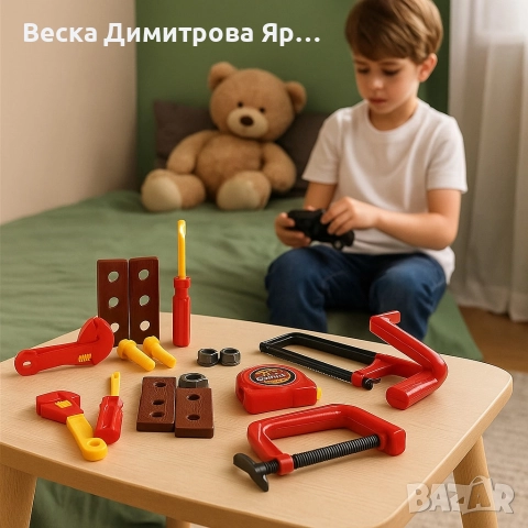 Комплект детски инструменти Deluxe Tool Set, снимка 4 - Други - 52720420