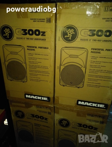 Тонколони Mackie 300z - 4 броя нови тонколони, снимка 5 - Тонколони - 52916057