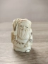 Японска резбована фигурка (нецке), кост, снимка 1
