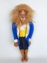 Ретро кукла от "Красавицата и звяра", Дисни, Disney, снимка 2