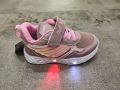 Ново!Детски светещи маратонки в розово/Б48, снимка 2
