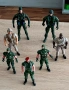 Ретро военни фигури,с подвижни части, снимка 2