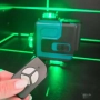 Самонивелиращ Лазерен Нивелир 4D с 16 Линии, Зелен Лазер, Тринога и Куфар, снимка 9