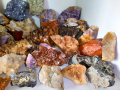 лот колекция минерали от България друза Кварц аметист кристали яспис галенит азурит ахат халцедон , снимка 3