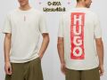 Мъжка тениска Hugo Boss Реплика ААА+ бяла и черна, снимка 2