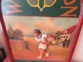 Стара голяма картина,релефна 60.94см.x91.44 cm.-Wimbledon Tennis Club Wooden, 3D , снимка 3