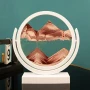 Стъклен пясъчен арт - Свободно стояща динамична 3D картина с движещ се пясък, декорация за дома и оф, снимка 2
