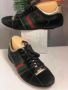 Мъжки обувки / маратонки GUCCI Classic Red & Green Stripes Leather , снимка 1