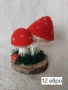 Плетена гъбка върху пънче, снимка 8