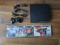 Sony PlayStation 3 (PS3) Super Slim + Оригинален контролер и 5 игри, снимка 2
