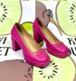 Обувки на ток и платформа Eva Longoria, снимка 4