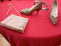 Комплект обувки, чанта и колан, снимка 1 - Дамски обувки на ток - 45633397