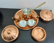 Сервиз за кафе - кована мед, снимка 2