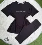 дамски комплект тениска и къс клин рипс calvin klein jeans , снимка 1