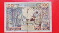 Банкнота 100 франка Екваториална Африка , снимка 2