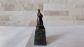 Стара руска бронзова пластика - ОРЛЕНОК - бронз и гранит, снимка 2