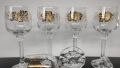 Комплект 6 чаши за ракия, кристалин Bohemia, снимка 11