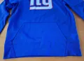 Nike New York Giants Performance Circuit blue hoodie - размер М, снимка 5