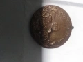 бронз медал 1912г.Осветено Косово , снимка 2