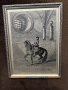 Картина, гравюра с конник, 2бр., снимка 3