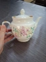 Захарница, латиера и чайник от порцелан , снимка 9