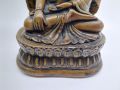 Стара, много детайлно изработена фигура на Буда, снимка 8