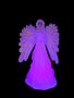 Коледна украса ангел, светещ, 22см/ с батерии/ размери: 9.7cm*16.8cm*21.5cm. ✨ Донесете светлината н, снимка 1 - Декорация за дома - 45781836