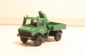 ROCO H0 1/87 MERCEDES UNIMOG КОЛИЧКА КАМИОН МОДЕЛ, снимка 3