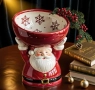 Молд кашпа дядо Коледа с купа, снимка 10