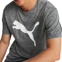 Мъжка тениска PUMA Favourite Heather Cat Training Tee Grey, снимка 1 - Тениски - 45945442