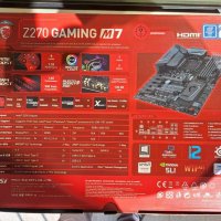 Компютърно дъно, Motherboard MSI Z270 Gaming M7, снимка 6 - Дънни платки - 45201464