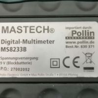 Мултицет MASTECH MS8233B. , снимка 5 - Друга електроника - 45593444