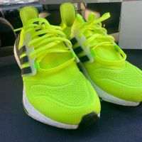 Adidas Ultraboost 22 neon green, снимка 8 - Маратонки - 45178294