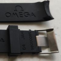 Силиконова каишка OMEGA 20мм, снимка 8 - Каишки за часовници - 45320400