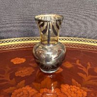 Кристална ваза Bohemia със сребро, снимка 5 - Вази - 45335056