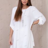 Дамски комплект блуза + панталон с висулка, 4цвята , снимка 16 - Комплекти - 45577598