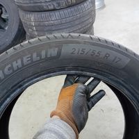 4бр.летни гуми Michelin 215 55 17 dot2421 цената е за брой!, снимка 6 - Гуми и джанти - 45875323