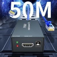 PW-HT202P(POC) HDMI/UTP удължител 50m без загуба на предаване през Cat5e/6 Full HD 1080P/3D EDID, снимка 7 - Плейъри, домашно кино, прожектори - 45242949