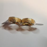 Комплект позлатени пръстени за двойки "Крал и Кралица", снимка 3 - Бижутерийни комплекти - 45449710