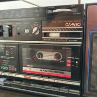 AIWA CA-W80 VINTAGE RETRO BOOMBOX Ghetto Blaster радио касетофон, снимка 14 - Радиокасетофони, транзистори - 46211731