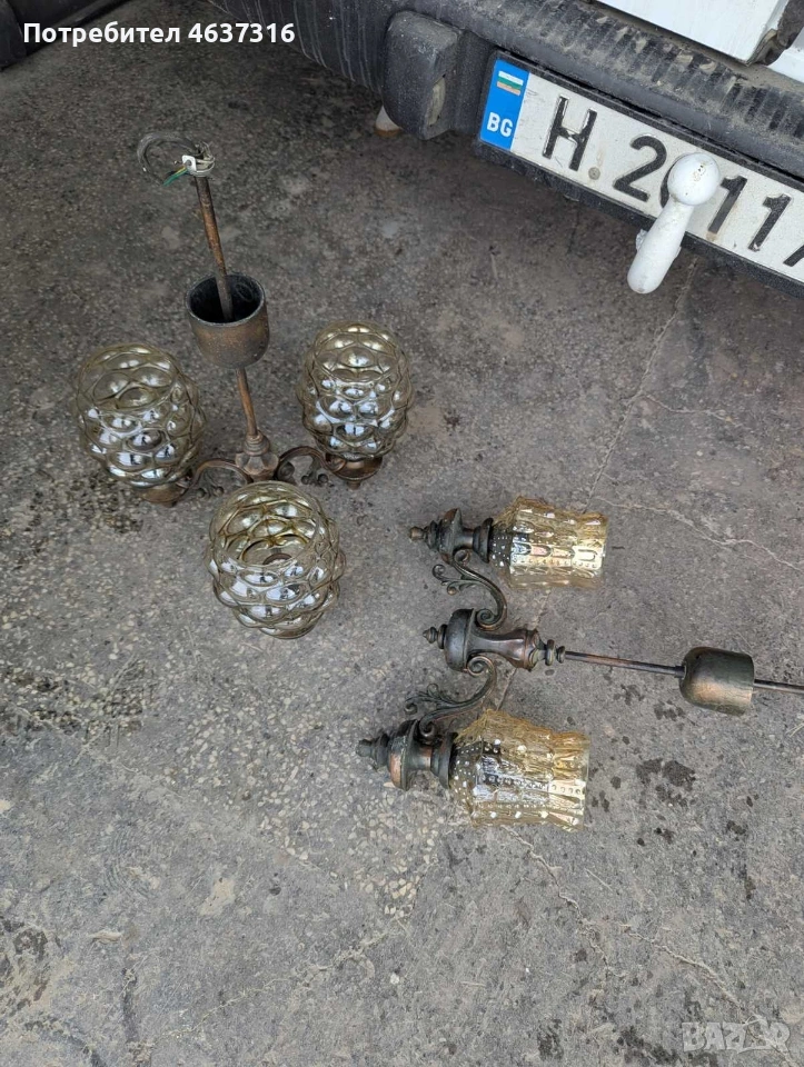 Ретро порлилей 2 бр., снимка 1