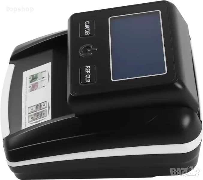 2 в 1, брояч и детектор на банкноти DeeDuud, професионална машина с LED дисплей и детектор..., снимка 1