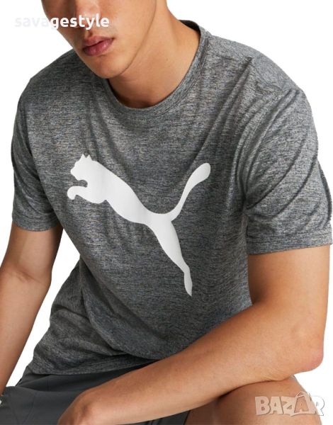 Мъжка тениска PUMA Favourite Heather Cat Training Tee Grey, снимка 1