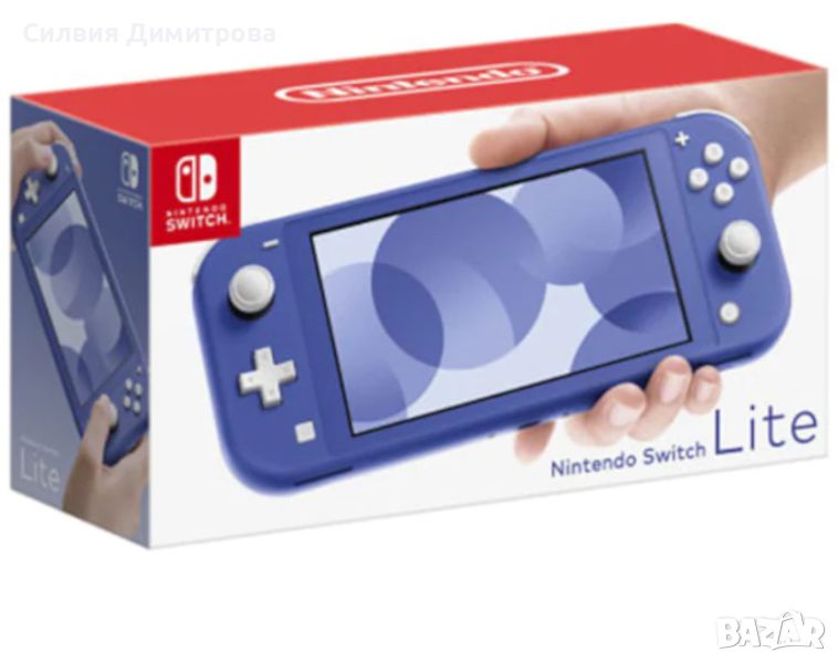НОВА конзола Nintendo Switch Lite + игра PAKMAN, снимка 1