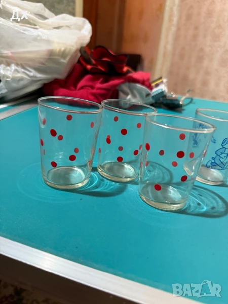 Комплект 3 ретро чаши, снимка 1