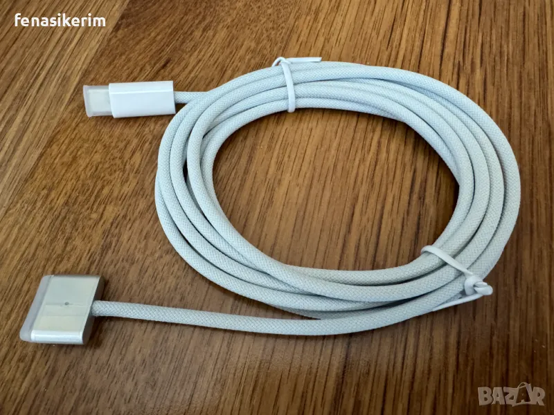 Кабел за захранващ адаптер за Apple MacBook Type C to Magsafe 3 5A, снимка 1