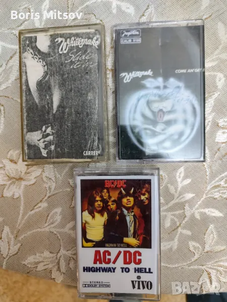 Whitesnake*2 albums & AC/DC -Highway to Hell касети, снимка 1