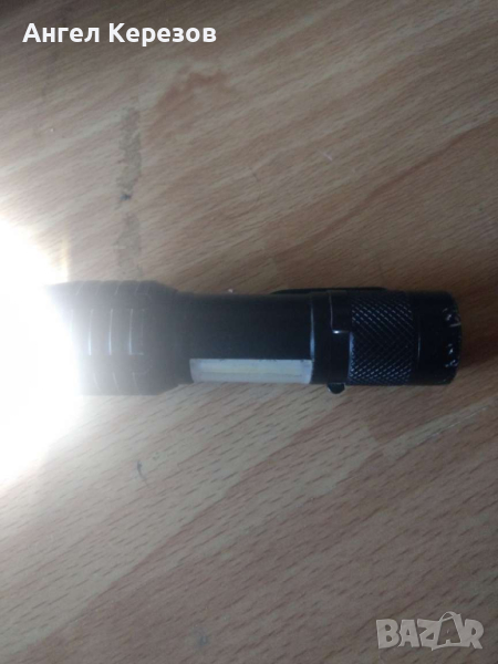 полицейско мини фенерче акумолаторно не  е на батерии, снимка 1