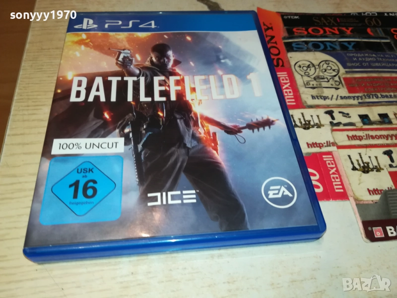 SONY PS4 GAME BATTLEFIELD 1 0610251301, снимка 1